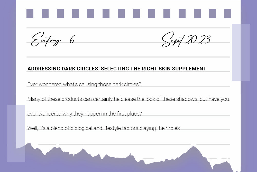 Addressing Dark Circles: Selecting the Right Skin Supplement Addressing Dark Circles: Selecting the Right Skin Supplement