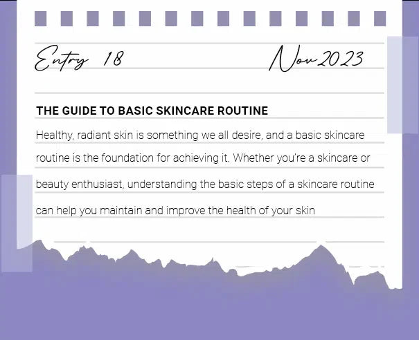 The Guide to Basic Skincare Routine The Guide to Basic Skincare Routine
