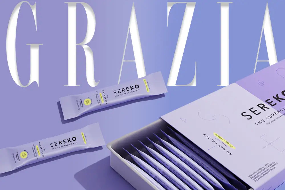 Exciting News: SEREKO’s Super Glow Kit takes the Spotlight in GRAZIA Exciting News: SEREKO’s Super Glow Kit takes the Spotlight in GRAZIA
