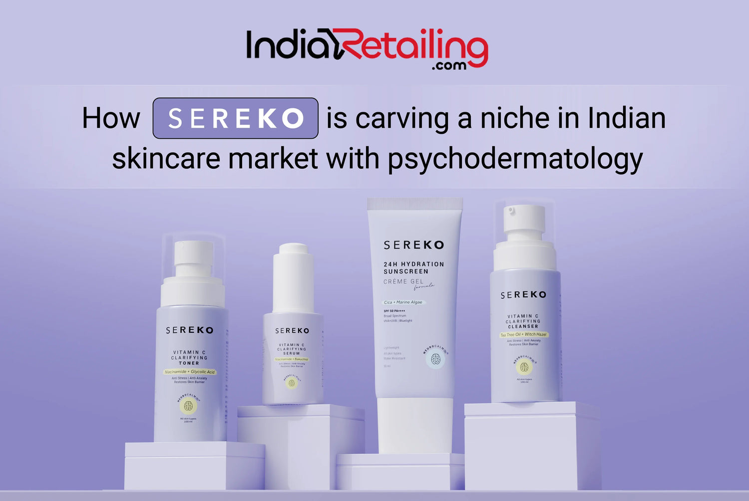 How Sereko is carving a niche in Indian skincare market with psychodermatology How Sereko is carving a niche in Indian skincare market with psychodermatology