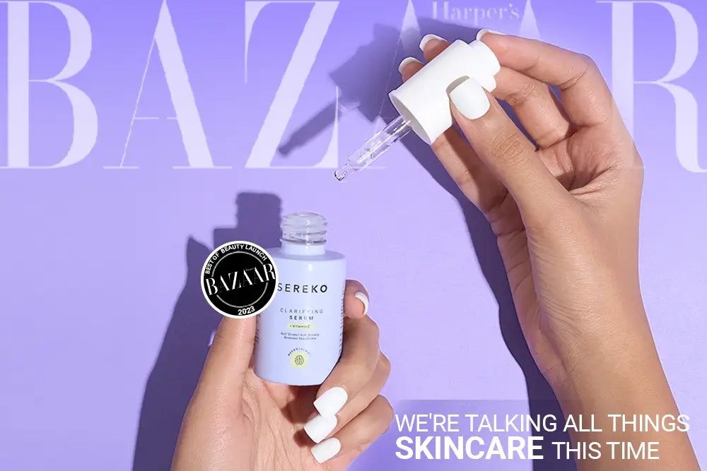 SEREKO's Breakthrough Clarifying Serum Featured in BAZAAR's Latest Beauty Launches! SEREKO's Breakthrough Clarifying Serum Featured in BAZAAR's Latest Beauty Launches!