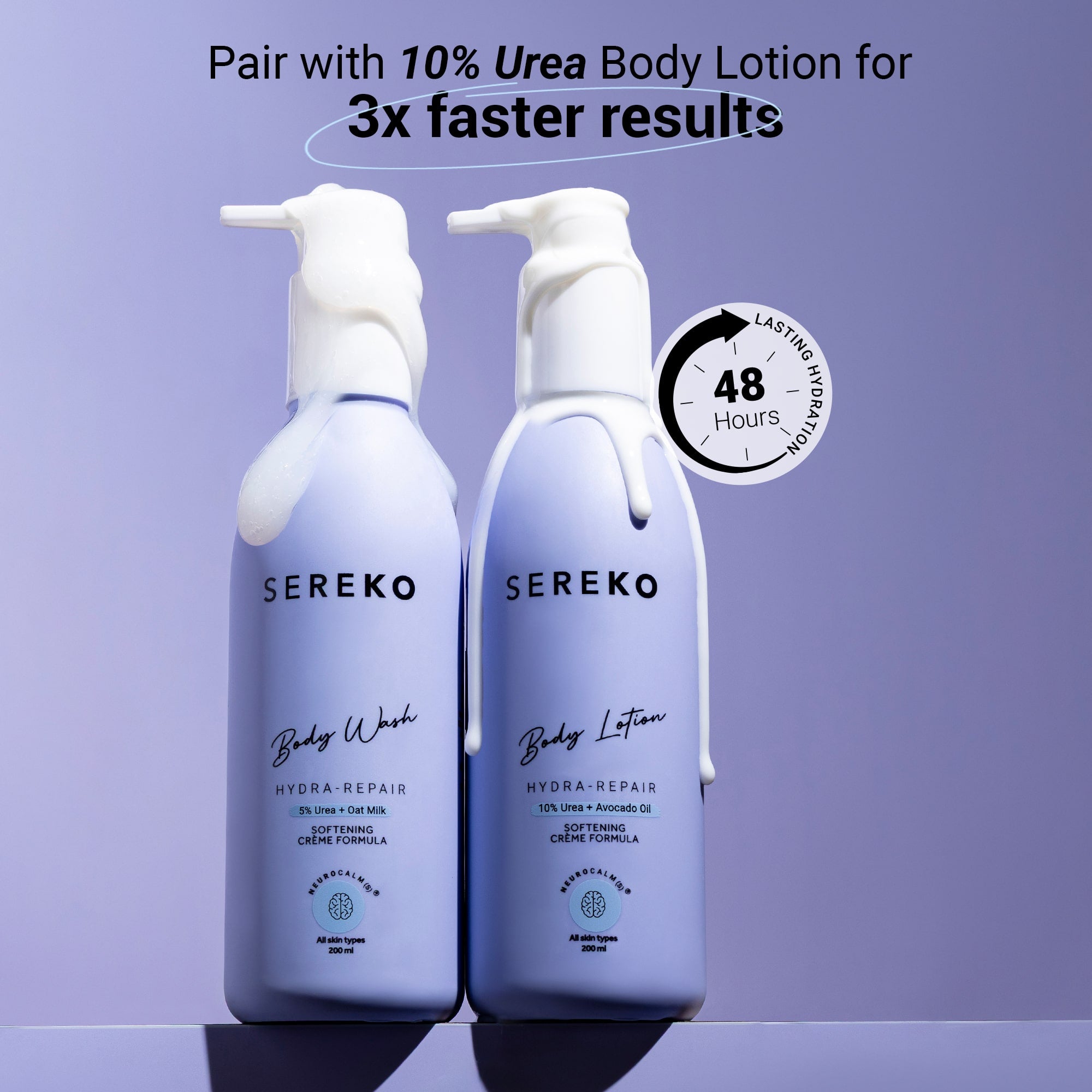 Product media Hydra-Repair 5% Urea & Oat Milk Body Wash