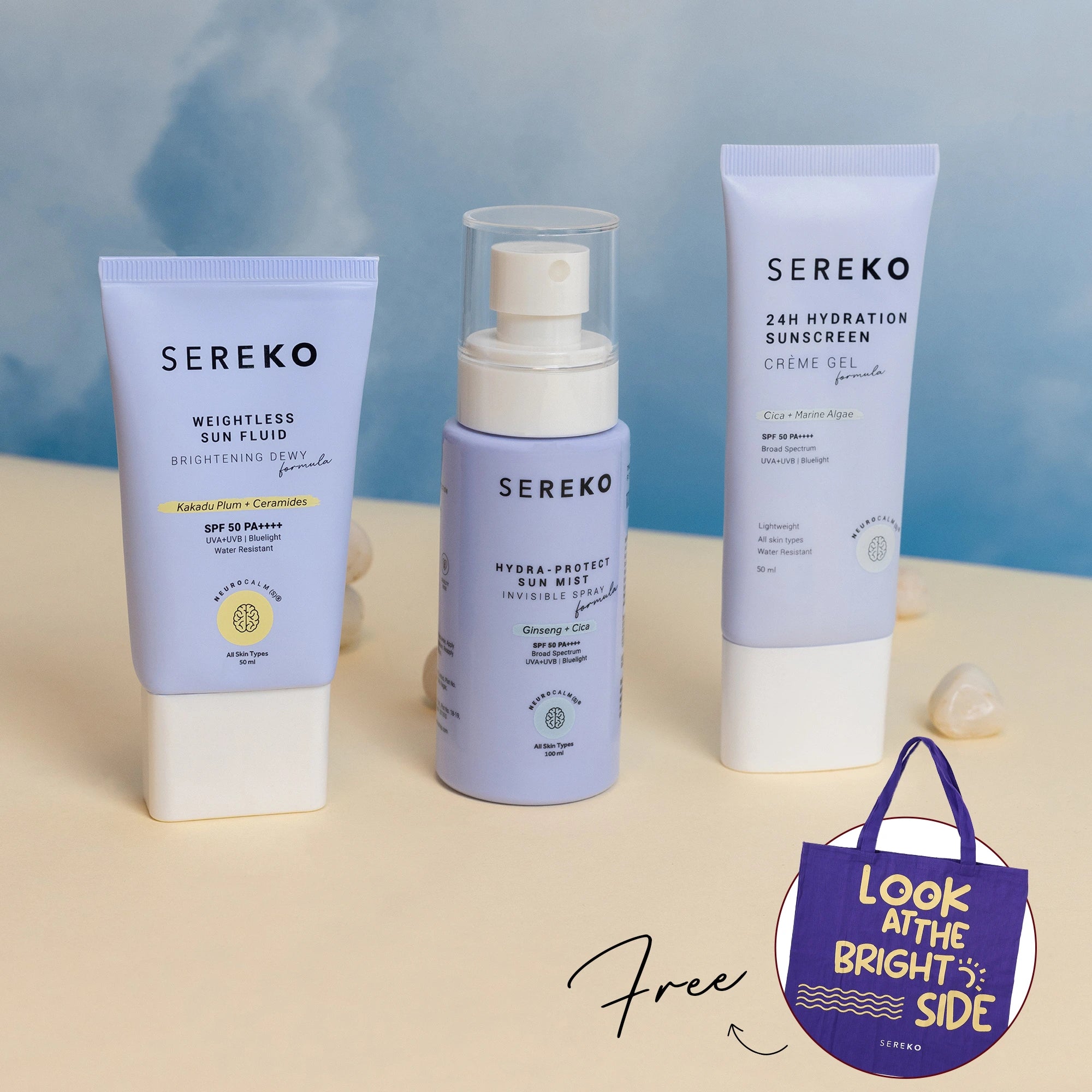 Product media Prep-Protect-Reapply SPF 50+ Sunscreen Trio
