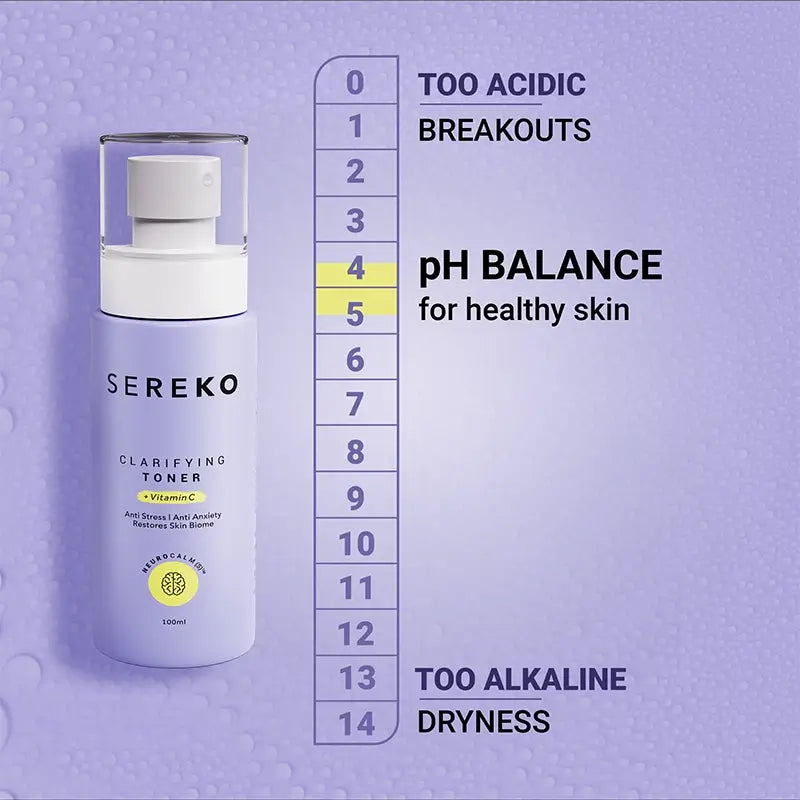 Product media clarifying face toner