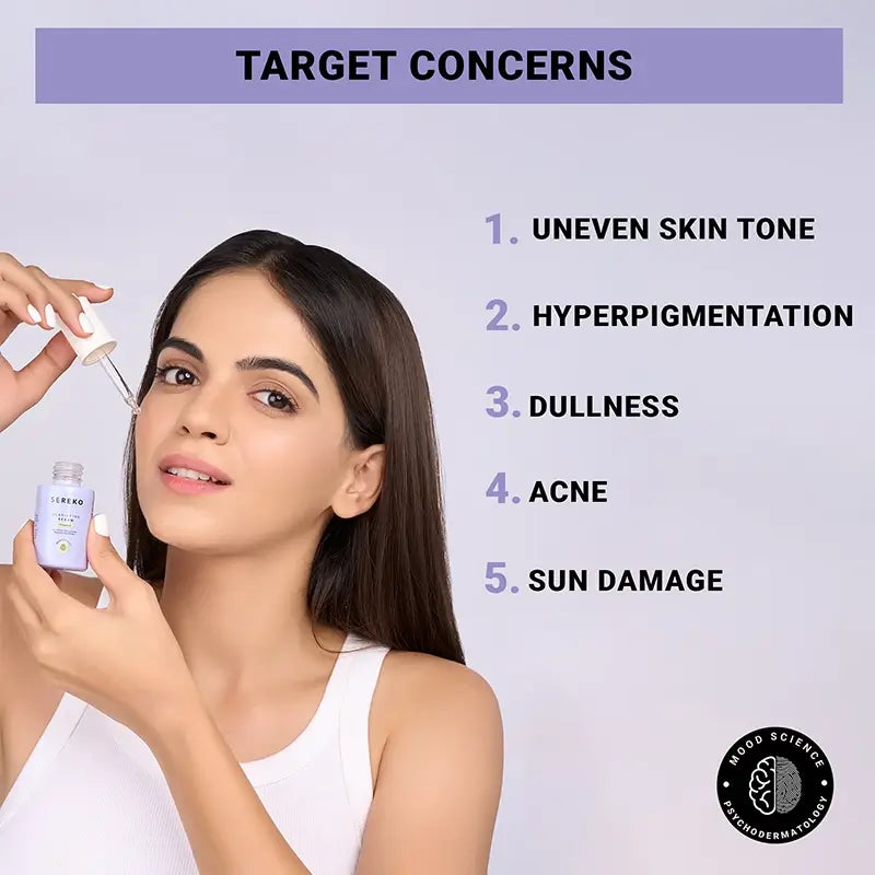 Product media face serum for acne