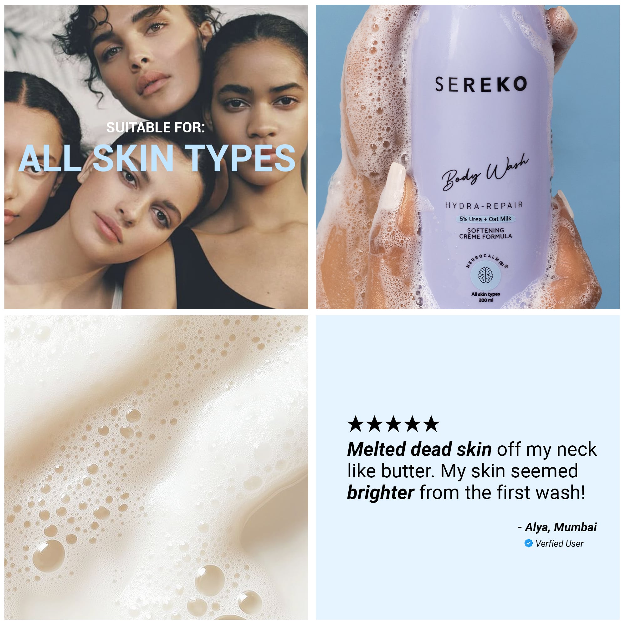 Product media Hydra-Repair 5% Urea & Oat Milk Body Wash