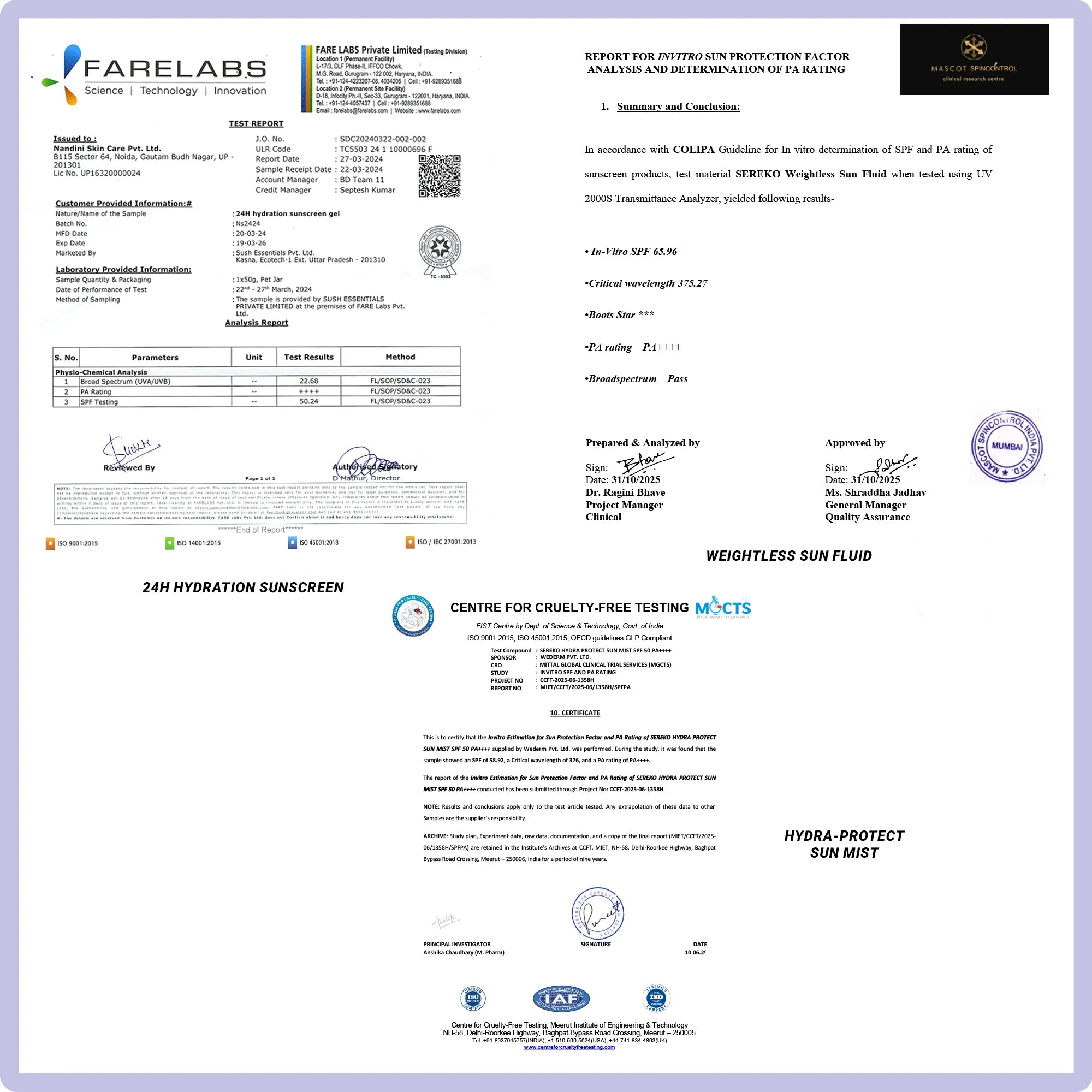 Product media Prep-Protect-Reapply SPF 50+ Sunscreen Trio