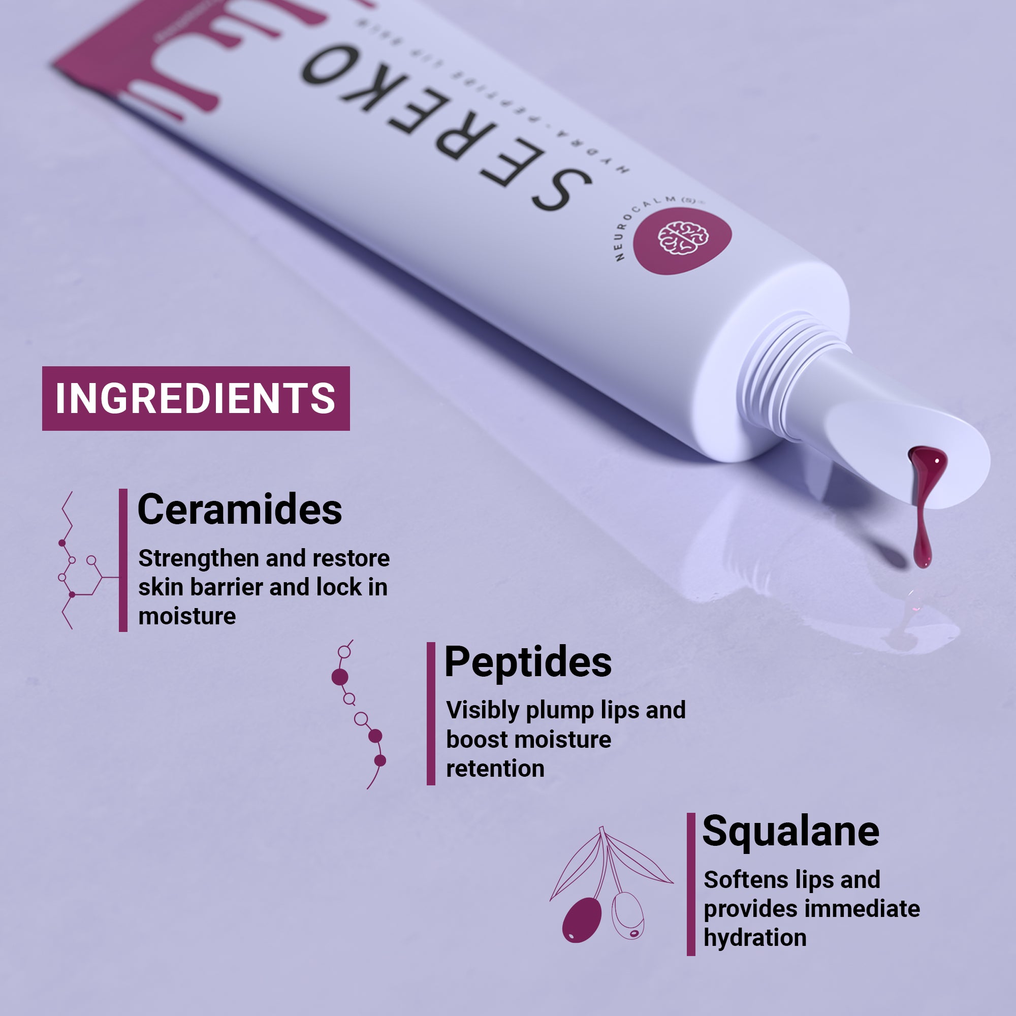 Product media Hydra-Peptide Lip Balm-Tinted