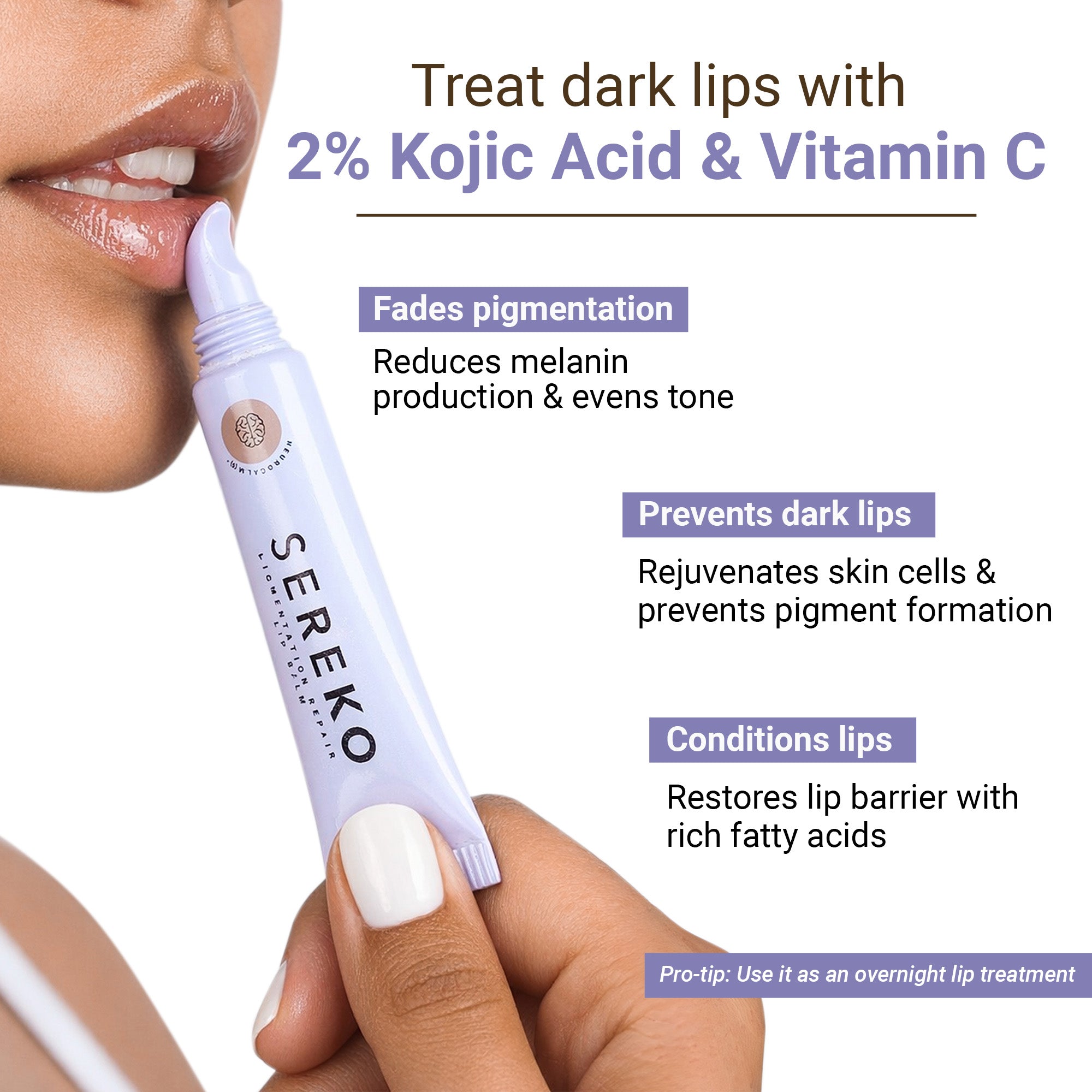 Product media Pigmentation Repair Lip Balm Affogato Pack of 2
