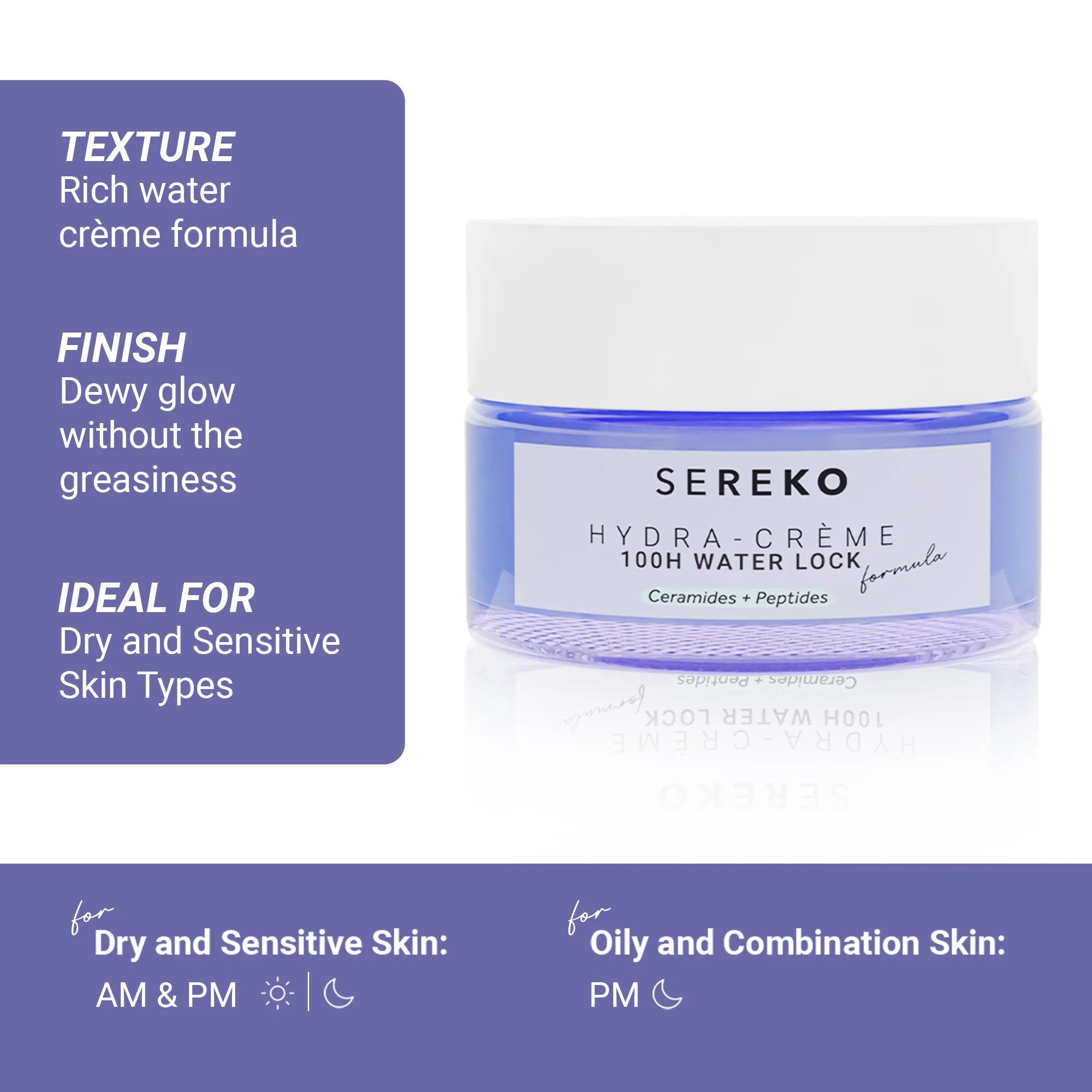 Product media Hydra-Crème 100H Water Lock Formula