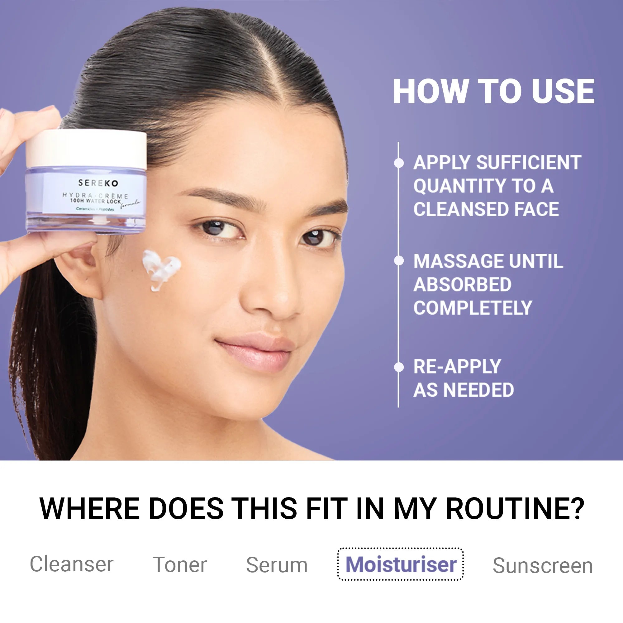 Product media Hydra-Crème 100H Water Lock Formula