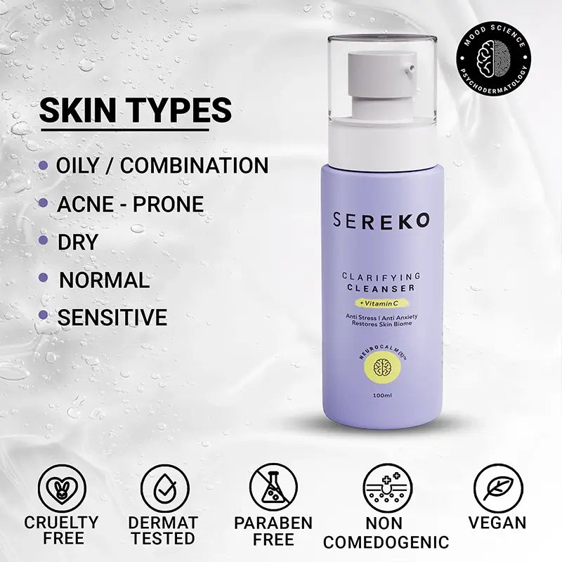 Product media face wash for acne prone skin