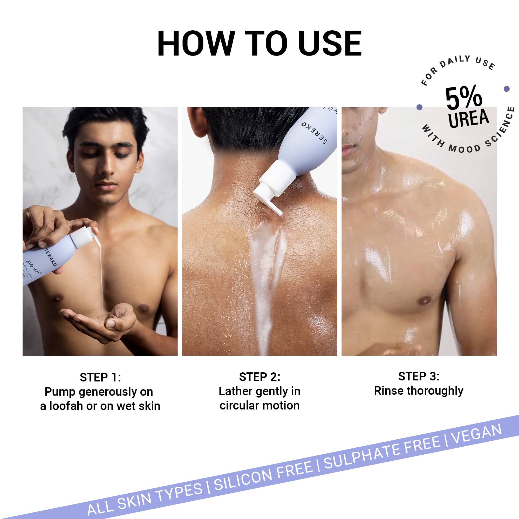 Product media Hydra-Repair 5% Urea & Oat Milk Body Wash