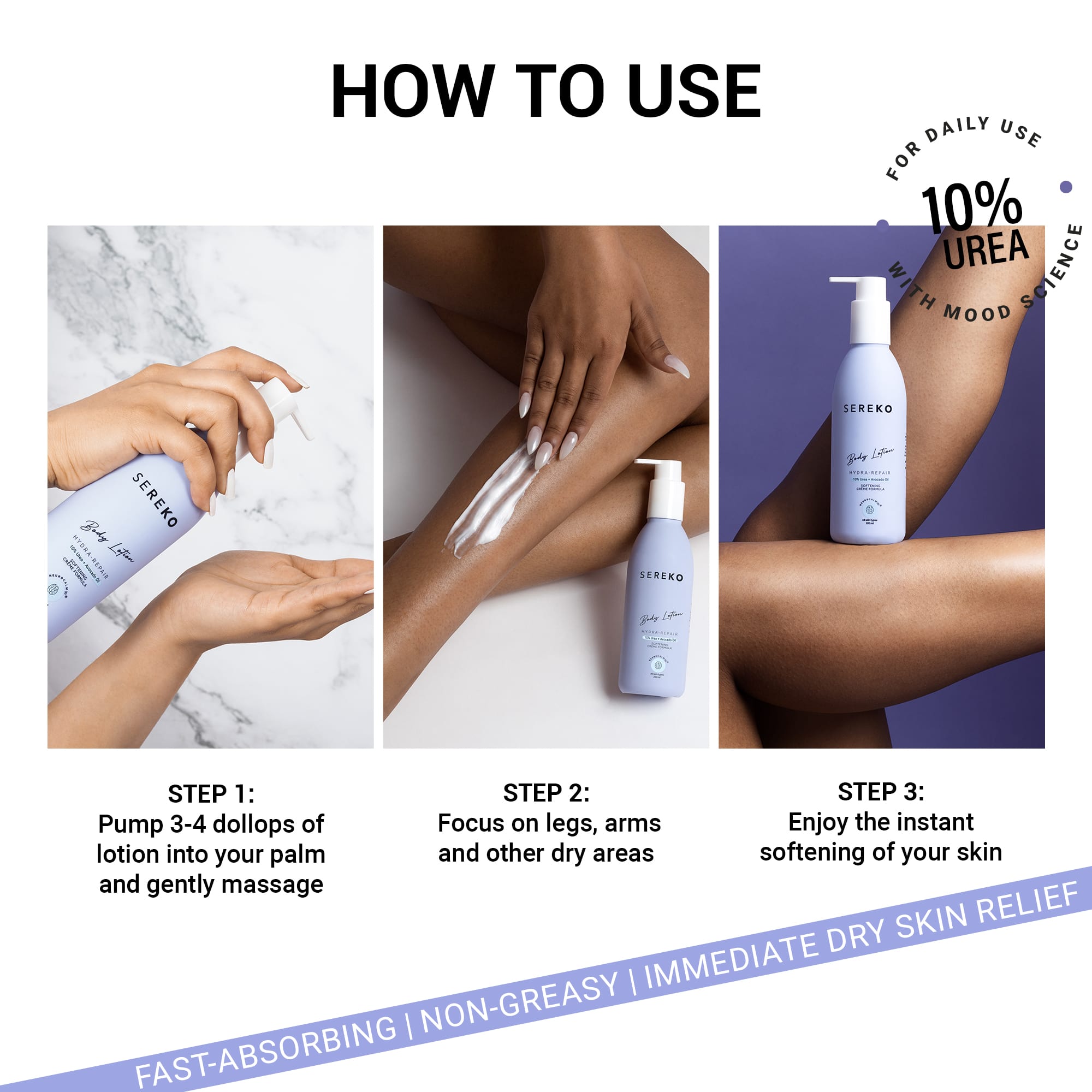 Product media Hydra-Repair 10% Urea and Avocado Oil Body Lotion