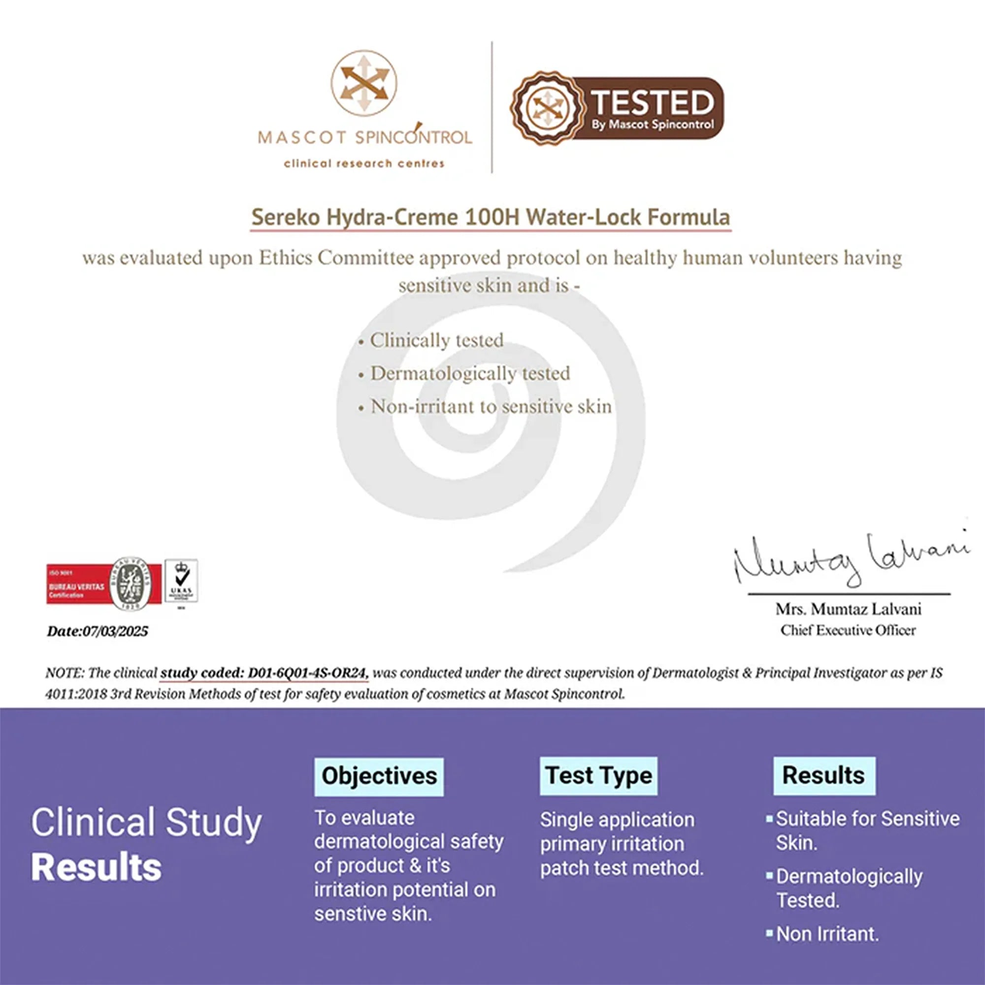 Product media Hydra-Crème 100H Water Lock Formula