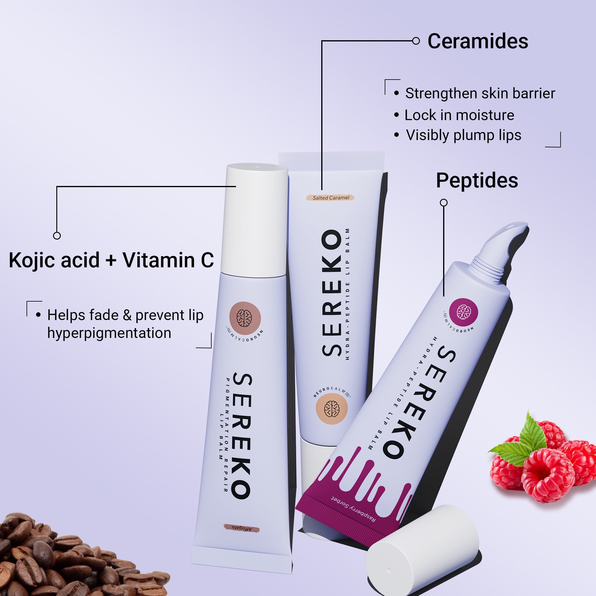 Product media Lips Don't Lie Kit - Lip Balm Combo