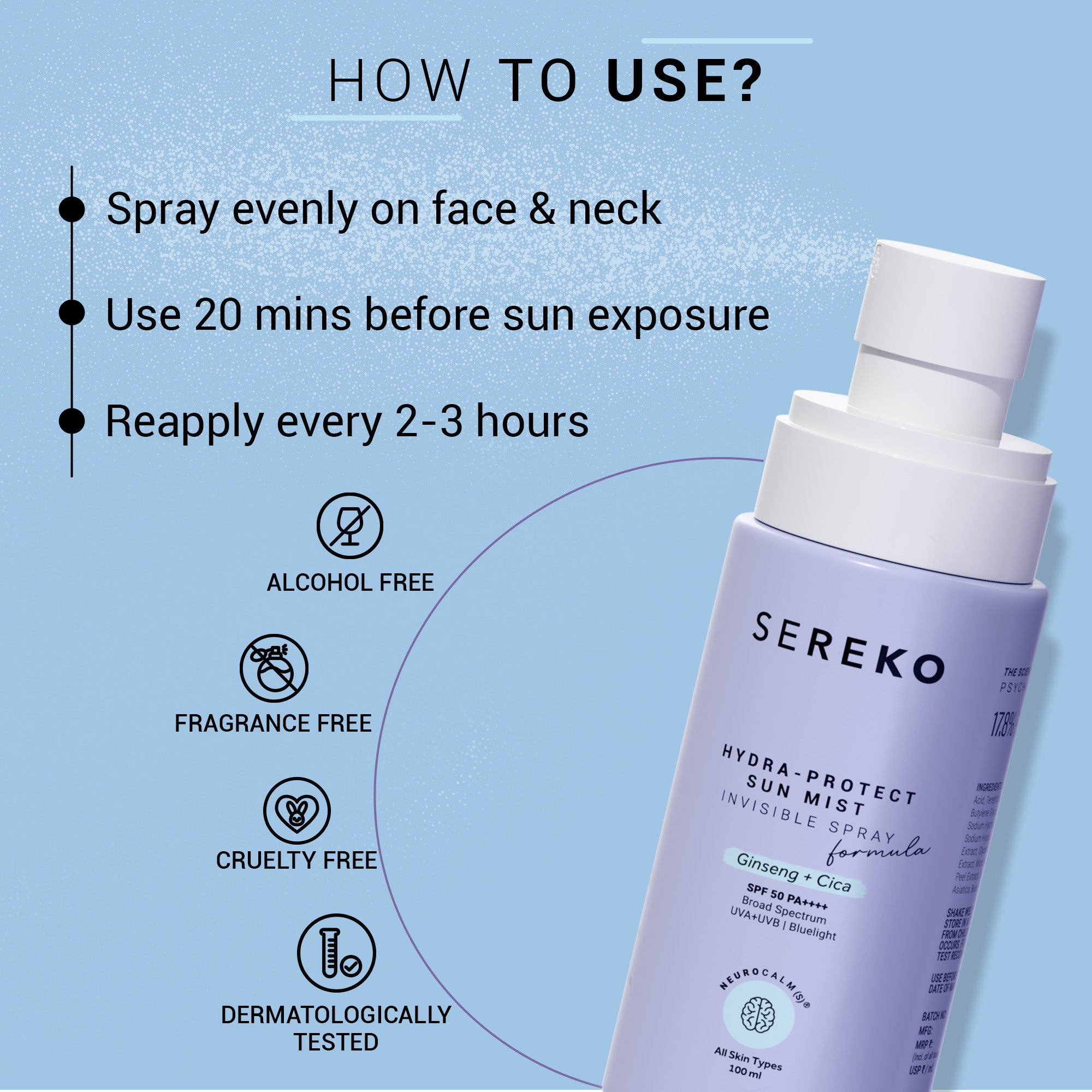 Product media Blue light protection sunscreen