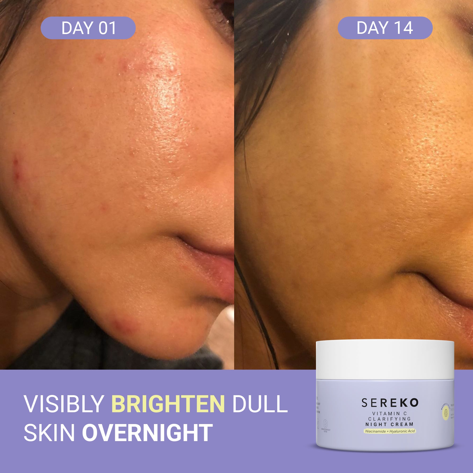 Product media skin brightening night cream