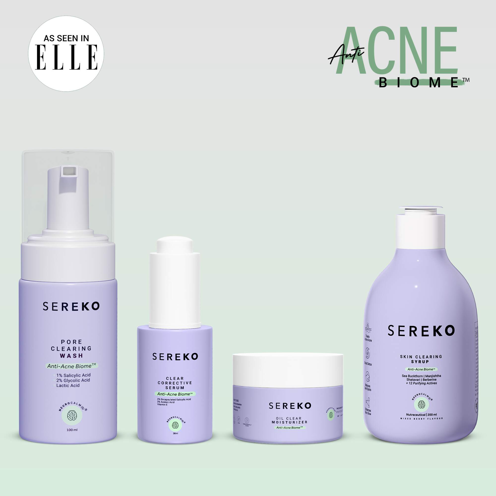 Product media Anti-Acne Biome Range, Set of 4 products