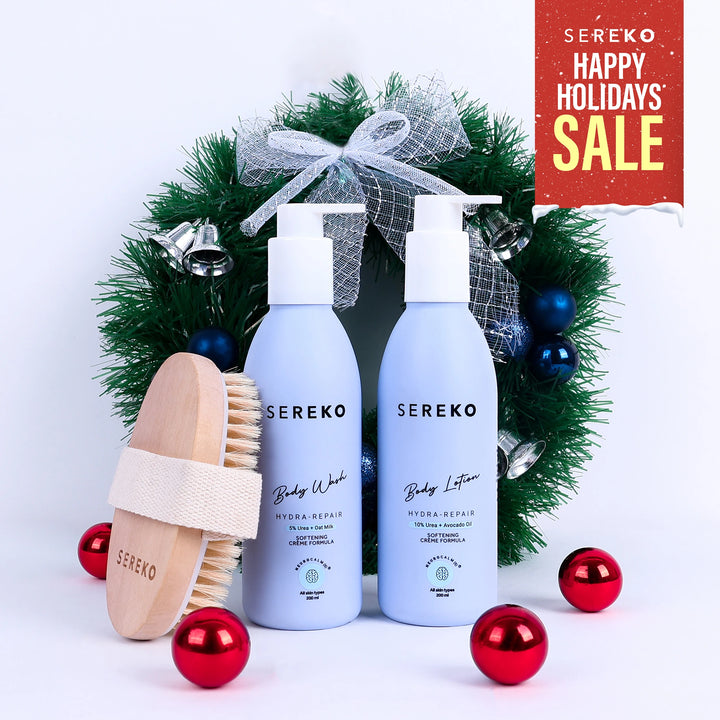 48hr Dry Skin Relief Body Wash & Body Lotion Combo with Urea Treatment