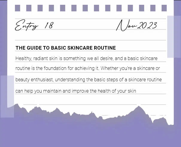 The Guide to Basic Skincare Routine