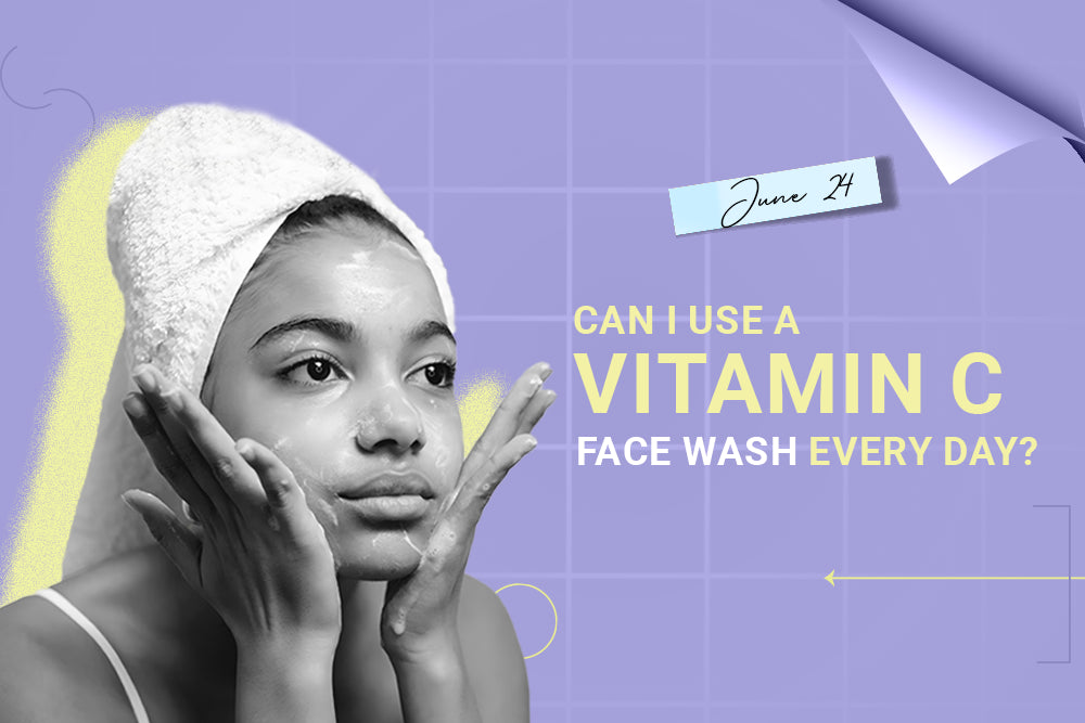Can I use a vitamin C face wash every day?