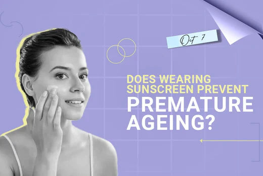 Does wearing sunscreen prevent premature ageing?