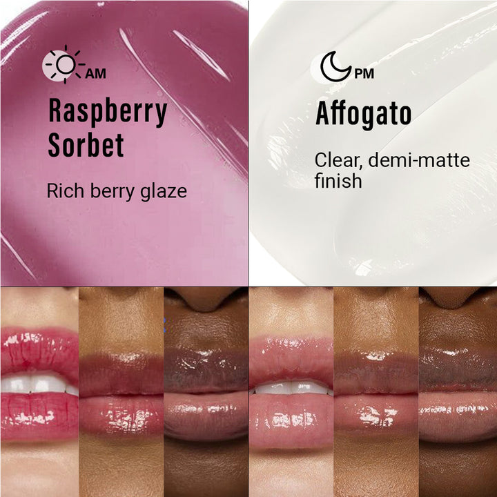 Brighten & Hydrate AM-PM Lip Balm Combo