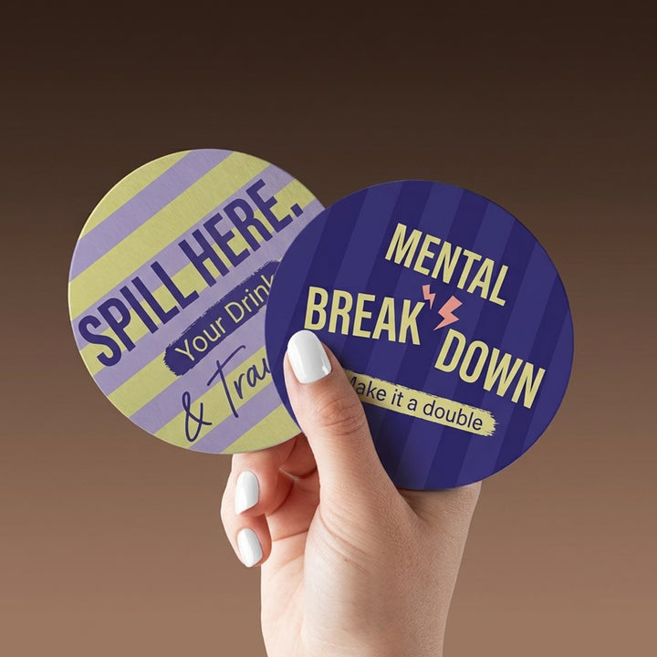 Emotional Support Coasters