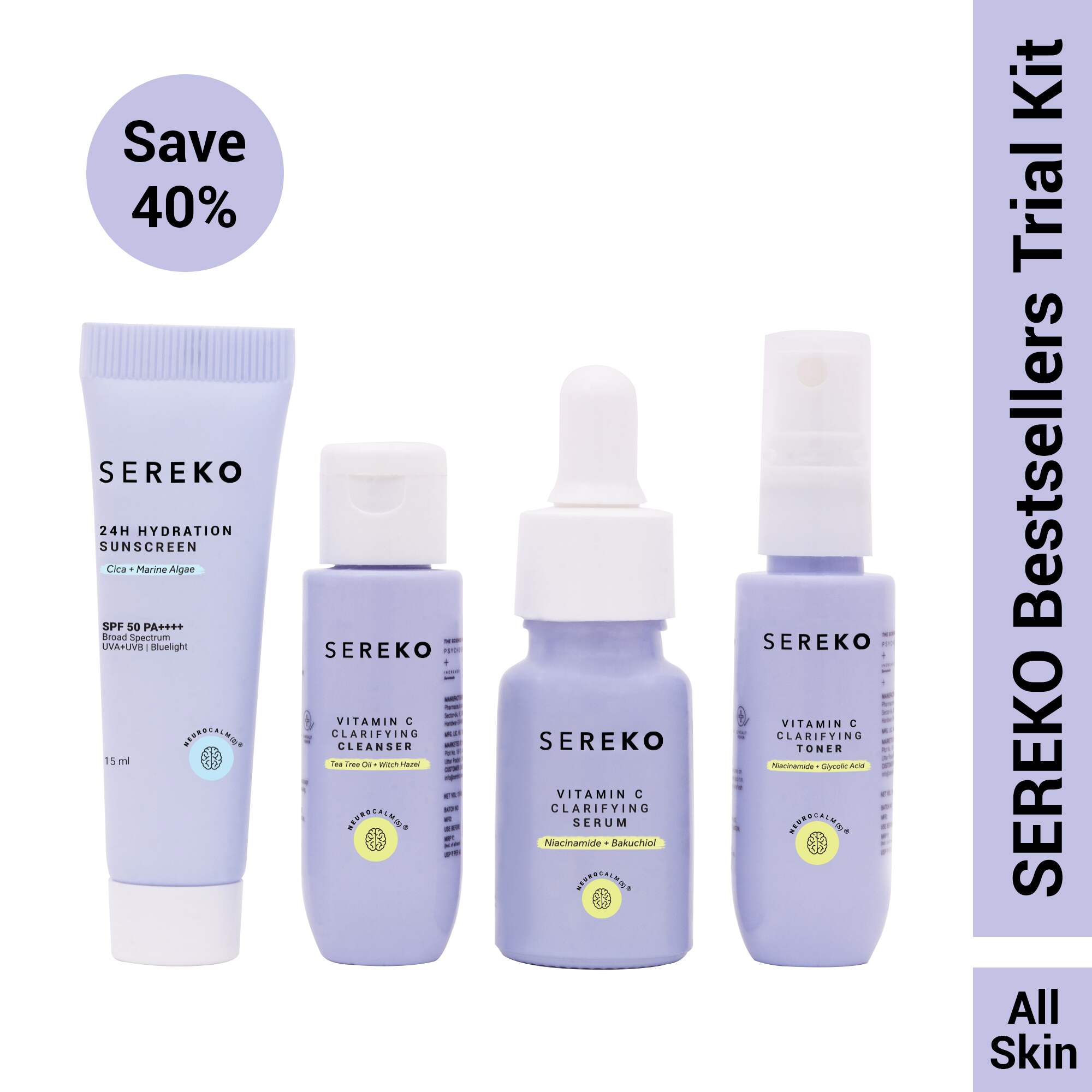 Sereko Bestsellers 4 Step Kit 