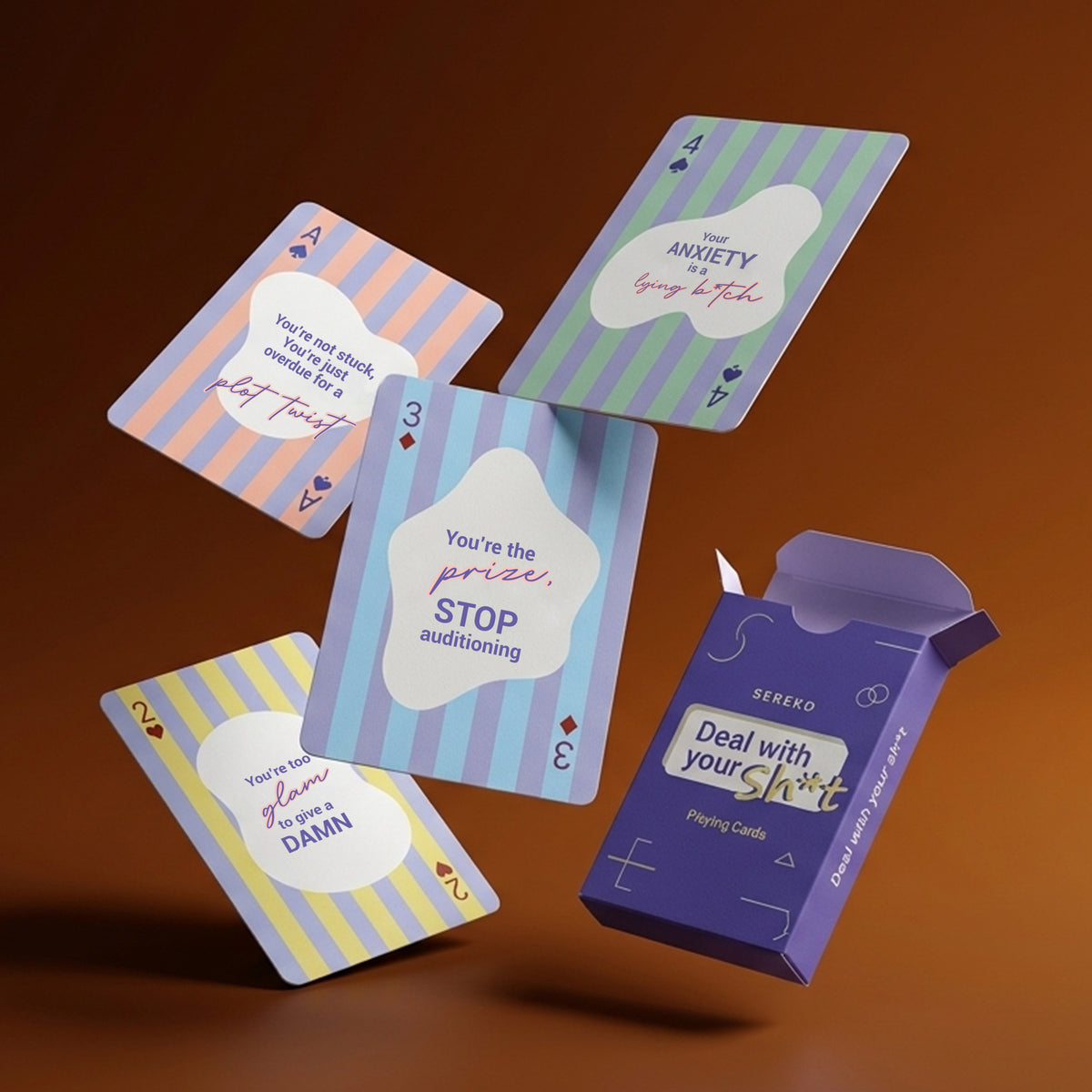Deal With Your Sh*t Playing Cards