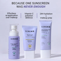 Prep-Protect-Reapply SPF 50+ Sunscreen Trio