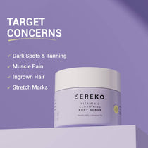 Clarifying Body Scrub Shows Target Concerns 