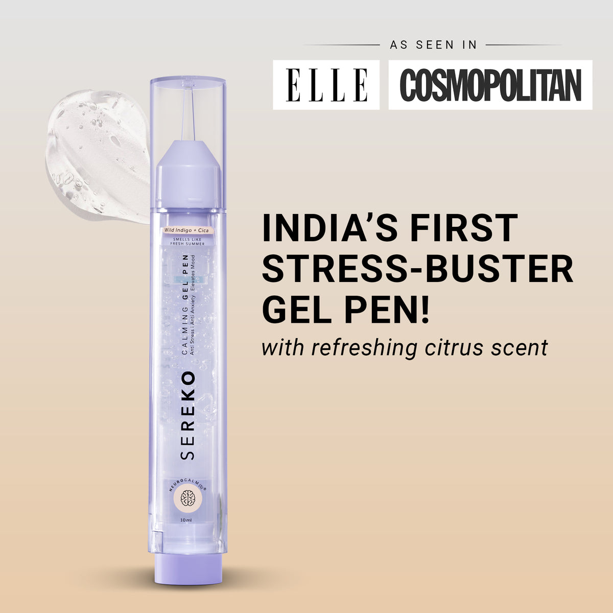 Stress Relief Pen Calming Gel Pen Sereko