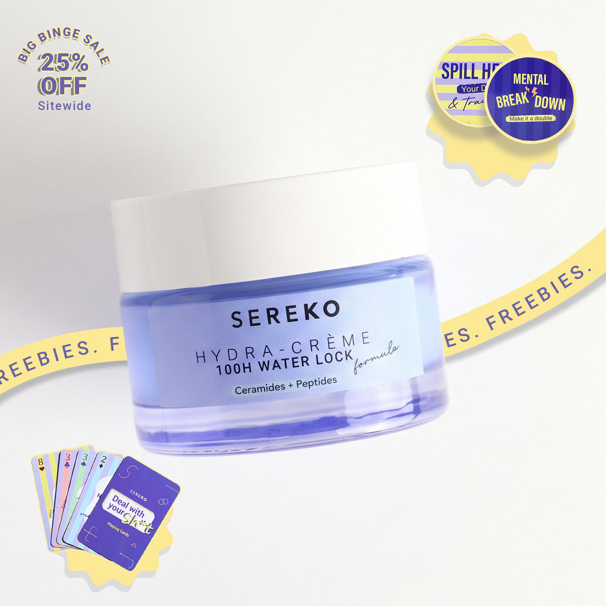 Hydra-Crème 100H Water Lock Formula