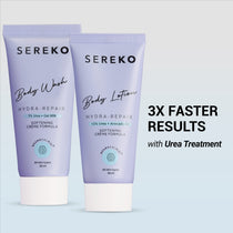 48hr Dry Skin Relief Body Wash & Body Lotion Travel Combo with Urea Treatment