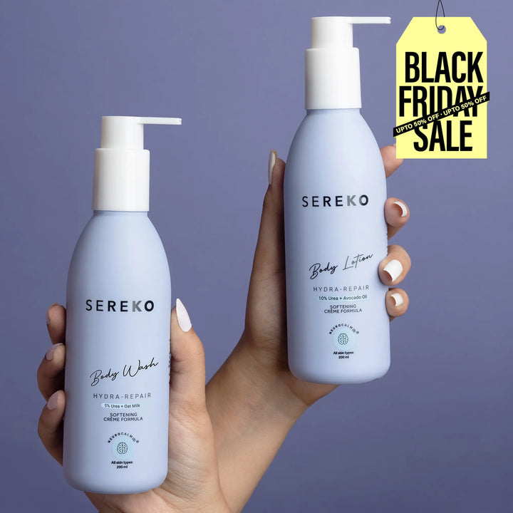 48hr Dry Skin Relief Body Wash & Body Lotion Combo with Urea Treatment