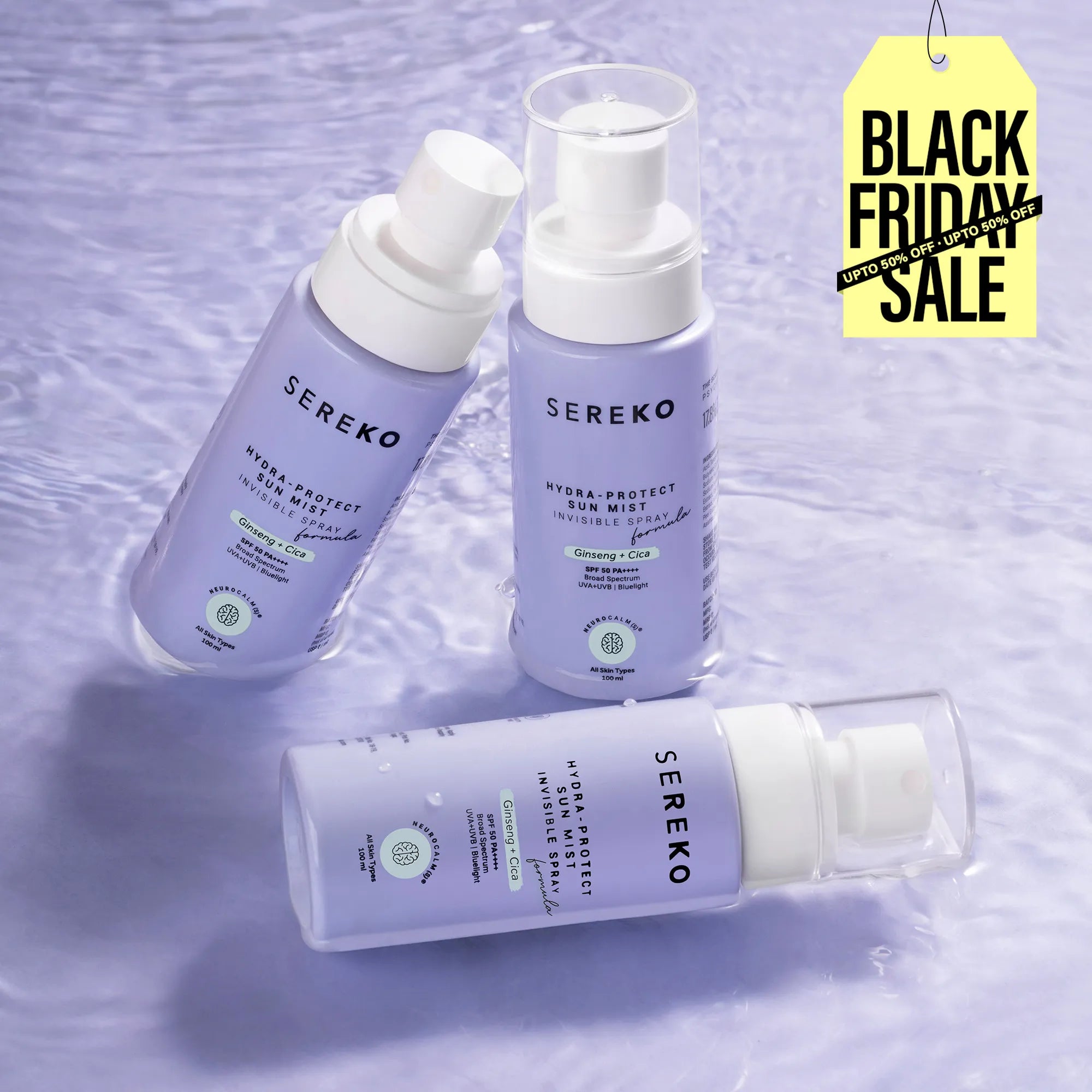 Hidehere Cica Care Sonnenschutz SPF 50+ PA++++ – 25 Ml, Beruhigt Mit Centella Asiatica